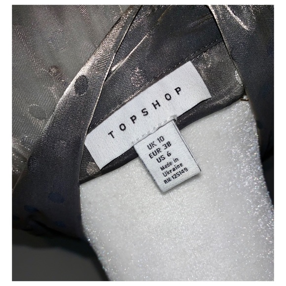 Topshop Button-Up Top - Picture 4 of 5